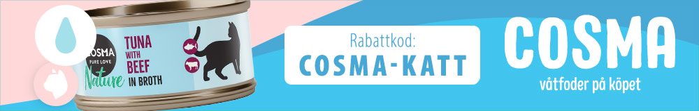 Cosma våtfoder på köpet