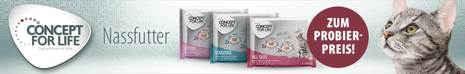 Concept for Life Cat Wet Food 4x85 g