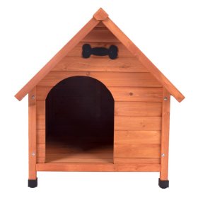 Будки для собак с двускатной крышей