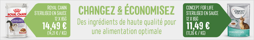 Concept for Life Sterilised en sauce pour chat