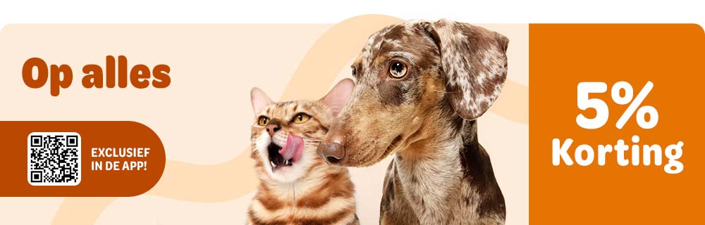 Profiteer van 5% korting in de app!