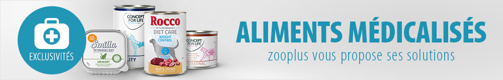 Aliments médicalisés : zooplus vous propose ses solutions