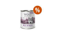 6 x 400 g Wolf of Wilderness Free Range a preço especial!
