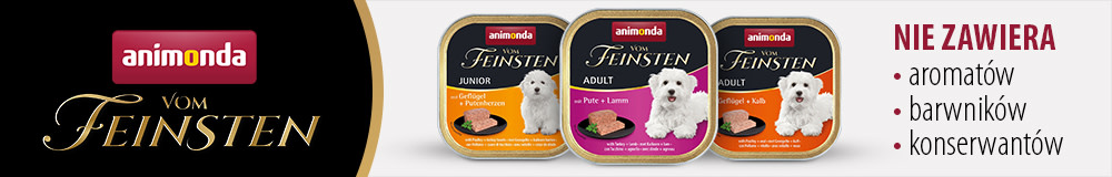 Karma mokra dla psa Animonda vom Feinsten!