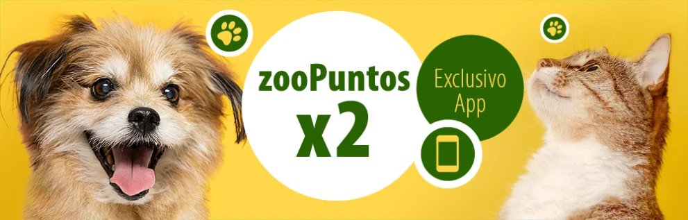 zooPuntos x2 en tu pedido a través de la App