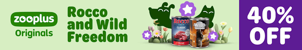Rocco and wild freedom - 40% off selected products in the reward shop