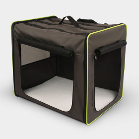 Cage et niche de voyage pliable pour chien