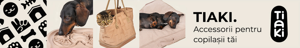 Descoperă noile accesorii pentru câini & pisici TIAKI!