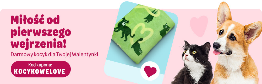 Darmowy kocyk dla twojej Walentynki z kodem kuponu: KOCYKOWELOVE