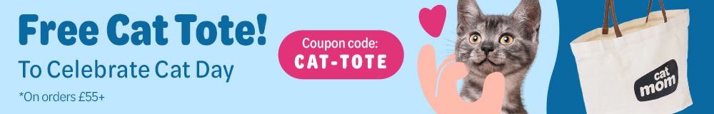 free cat tote bag on orders over £55