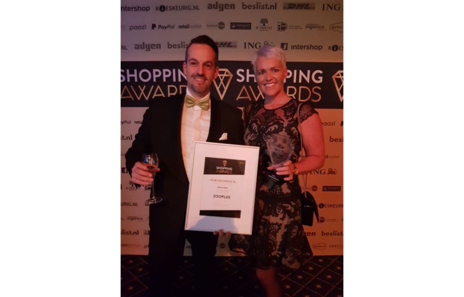 Winnaar Shopping Awards 2019
