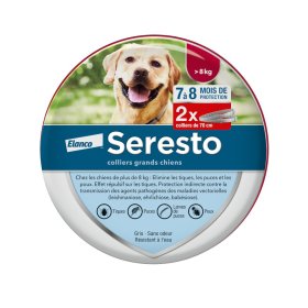 Collier antiparasitaire Seresto® pour chien 