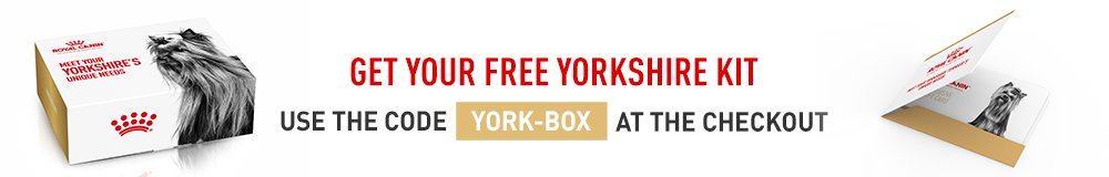 Enter the coupon at the checkout to get your FREE Yorkshire Box!