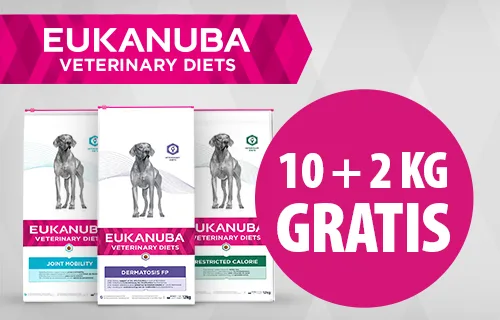 Eukanuba Veterinary Diets 12 kg pienso en oferta: 10 + 2 kg ¡gratis!