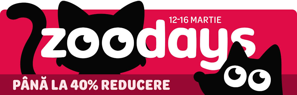 zoodays deals. Până la 40% reducere. 12-16 martie