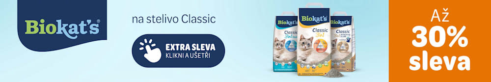 Biokat´s na stelivo Classic - až 30% sleva. Extra sleva, klikni a ušetři