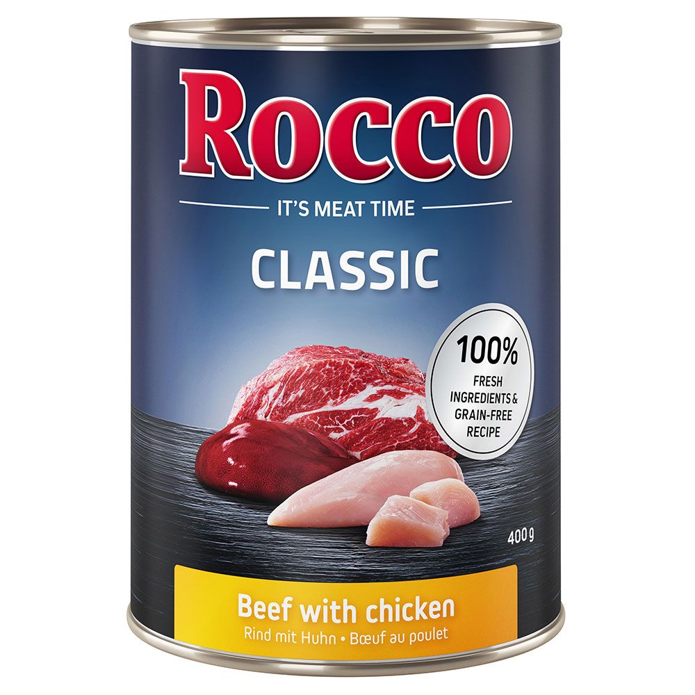 Rocco Classic Rind mit Huhn 