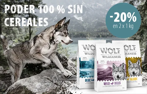 Wolf of Wilderness 2 x 1 kg pienso para perros ¡a precio especial!