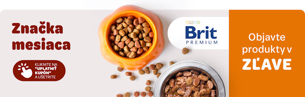 Značka mesiaca: Brit Premium, objavte produkty v zľave. Kliknite na "uplatniť kupón" a ušetrite.