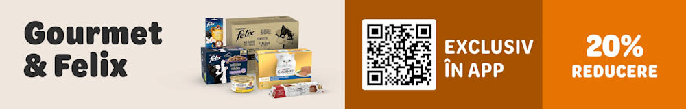 Felix & Gourmet, 20% reducere. Exclusiv în APP.