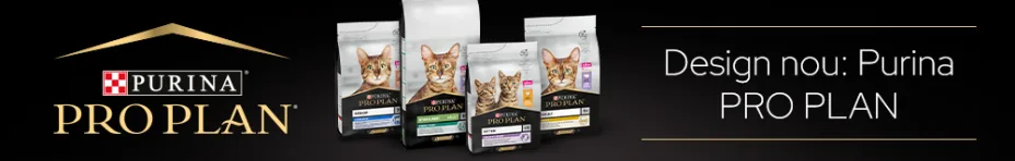 Design NOU: Purina PRO PLAN pentru pisici!