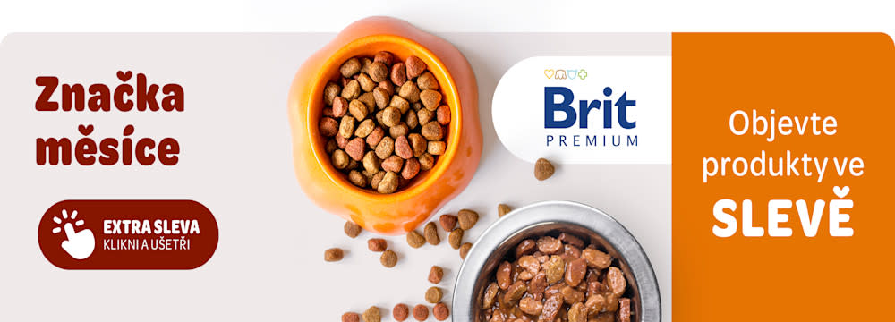 Značka měsíce: Brit Premium, objevte produkty ce slevě. Extra sleva - klikni a ušetři.