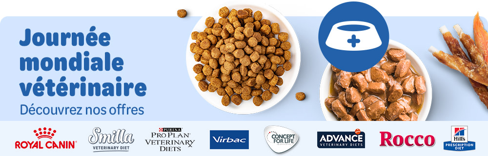 Journeée mondiale vétérinaire - découvrez nos offres