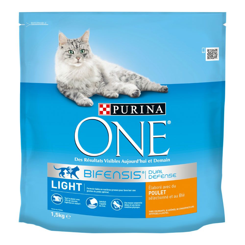 PURINA ONE Light poulet, blé pour chat