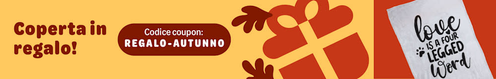 Ottieni una coperta invernale gratuita per il tuo Pet con una spesa minima di 79 euro.