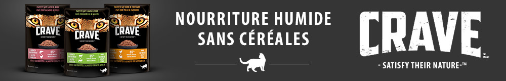 Nourriture humide Crave pour chat