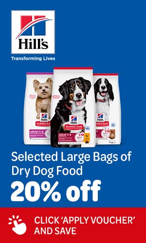 20% off Hill's Science Plan Large dry dog food bags