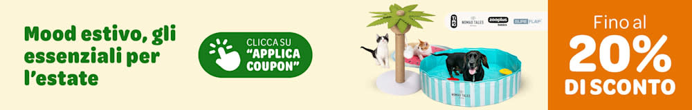 Accessori per cani e gatti con sconti fino al 20%!