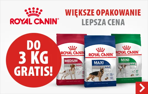 Kilogramy gratis! Wybrane karmy Royal Canin, 9 / 18 kg