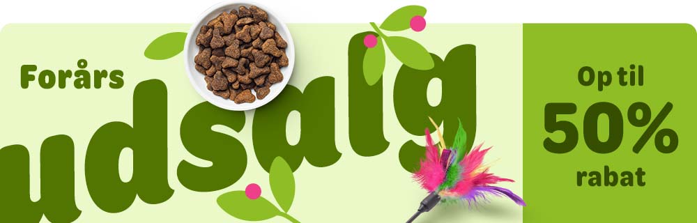 Forårsudsalg - op til 50% rabat