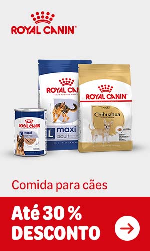 Até 30 % de desconto em comida para cães Royal Canin