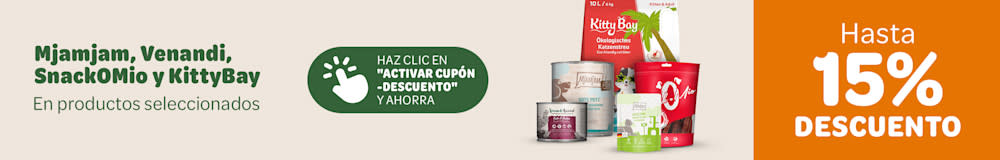 Mjamjam, Venandi, SnackOmio y KittyBay con hasta 15 % de descuento