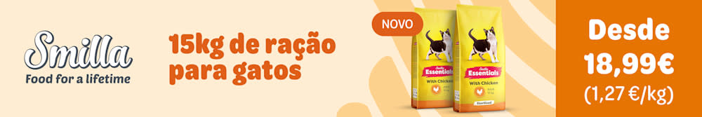 NOVO: Smilla Essentials ração para gatos