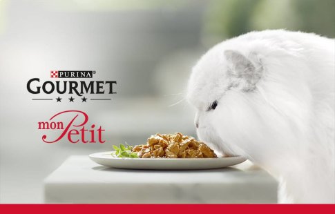 Découvrez la gamme Gourmet Mon Petit pour chat sur votre animalerie en ligne zooplus.