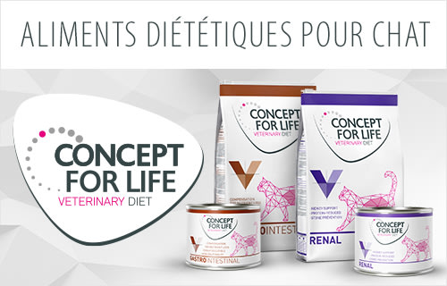 Aliments Concept for Life Veterinary Diet pour chat