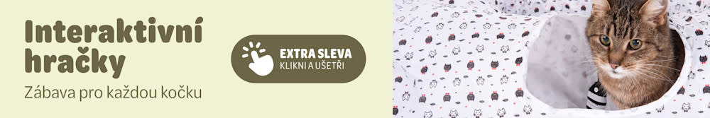Interaktivní hračky. Zábava pro každou kočku.