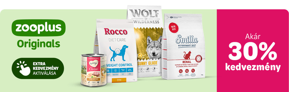 zooplus Originals - Akár 30% kedvezmény