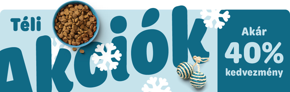 Téli akciók - Akár 40% kedvezmény