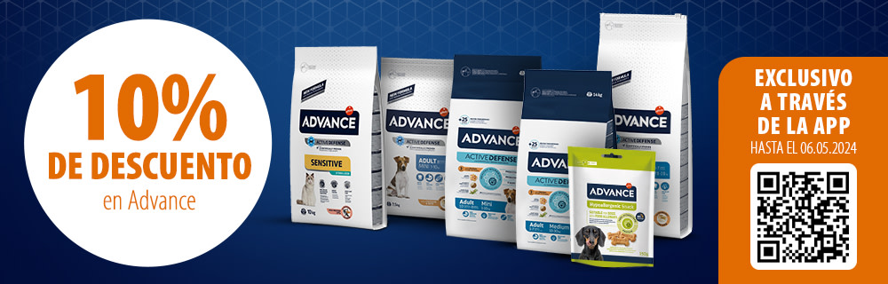 10 % de descuento en Advance a través de la App