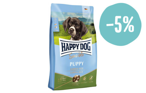  Happy Dog Supreme Sensible Puppy bárány & rizs