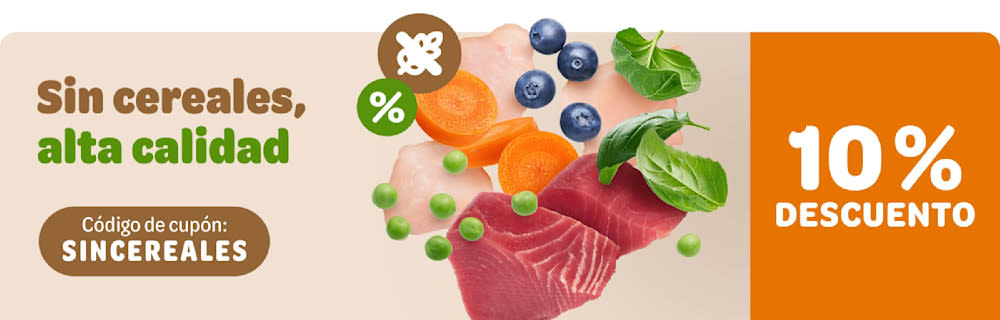 10 % de descuento en marcas seleccionadas sin cereales