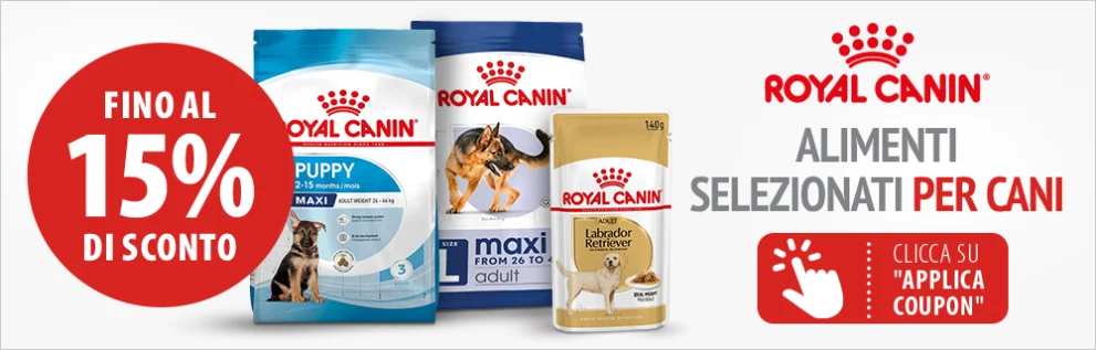Royal Canin: Fino al 15% DI SCONTO!