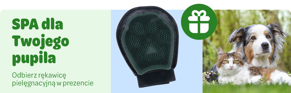 SPA dla Twojego pupila. Odbierz rękawicę pielęgnacyjną w prezencie.