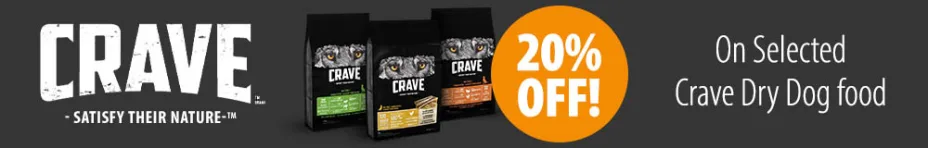 Crave 20% off deal mobile
