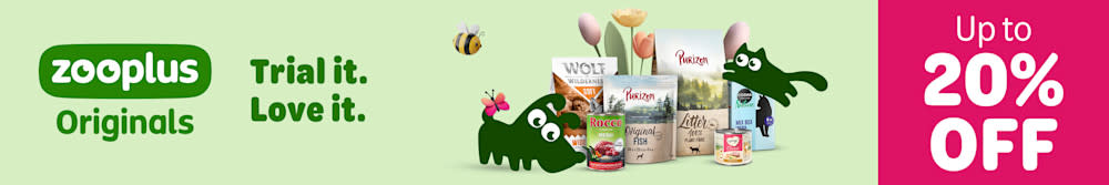 Up to 20% off zooplus original trial packs