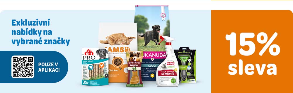 Exkluzivní nabídky na vybrané značky 15% sleva